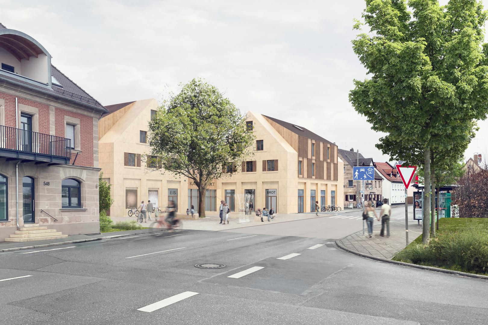Lindenplatz - Nahversorgung, Wohnen und Begegnung in Fürth-Burgfarrnbach